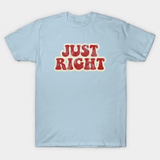 JUST RIGHT T-Shirt